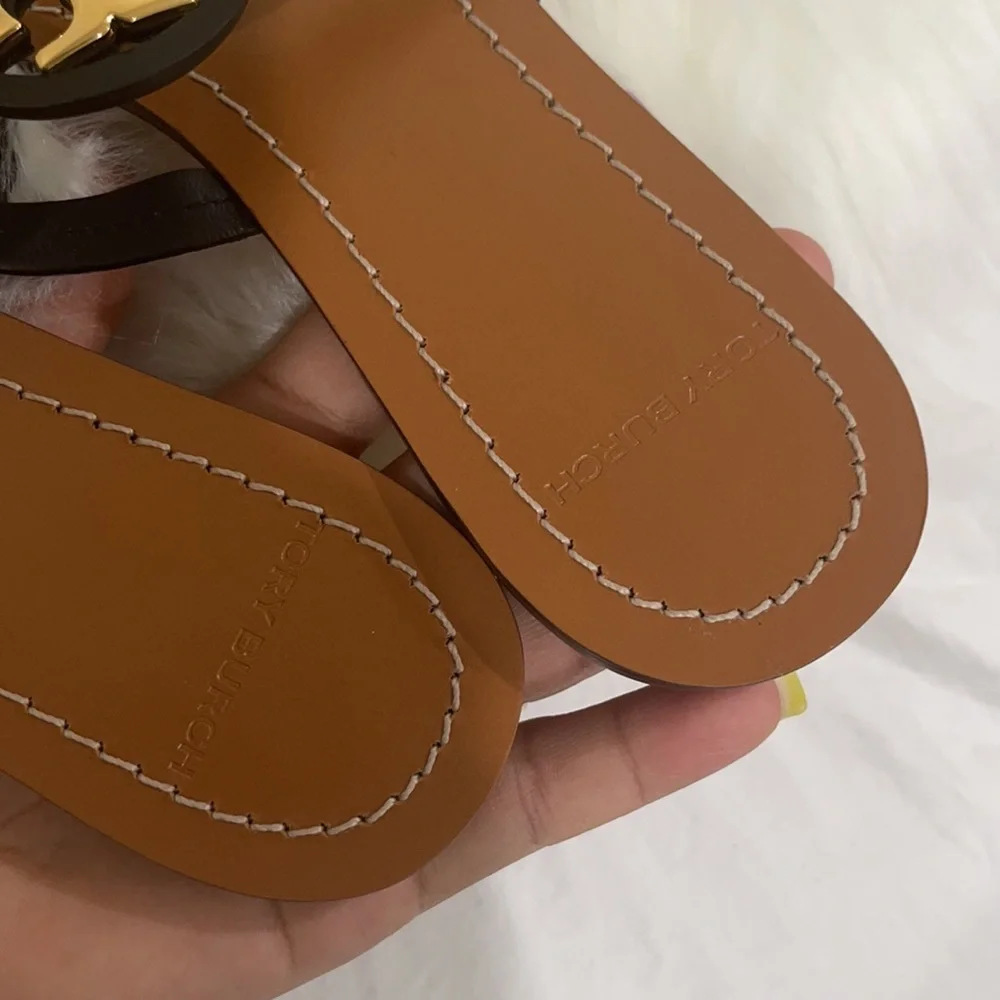 COPY - 🌺Tory Burch  Mini Miller Lether Thong Sandals